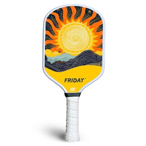 Friday Pickleball Paddle, USA Pickleball Approved, Durable...