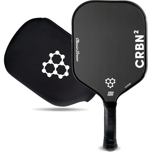 CRBN² Pickleball Paddle - Carbon Fiber Pickleball Paddle...