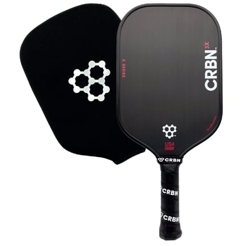 CRBN X Series Power Pickleball Paddle - Carbon Fiber...