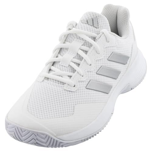 adidas Women's GameCourt 2 Sneaker, White/Silver...