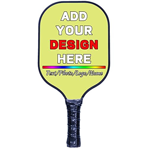 UNJOOES Custom Pickle Ball Paddles Add Your Own Design...