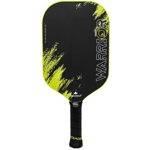 Diadem Warrior V2 Pickleball Paddle – Liquid Carbon Fiber...