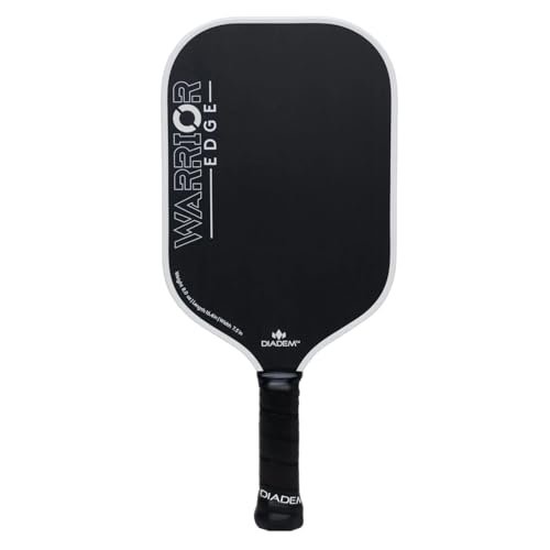 Diadem Warrior Edge Pickleball Paddle | Etched Carbon Face...