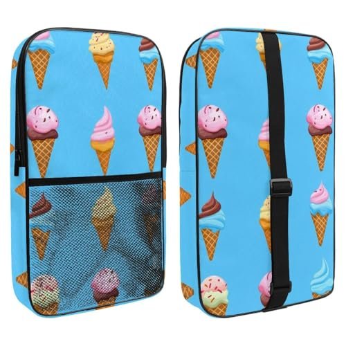 Pickleball Paddle Bag Hold 2 Rackets, Cute Different Types...