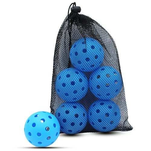 Magicorange Pickleball Balls, 40 Holes Outdoor Pickleballs,...