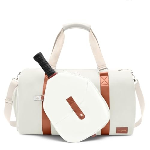 LUZZ Large Pickleball Bag with with Shoe Compartment and...