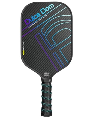 DULCE DOM Professional Pickleball Paddle, T700SC Carbon...