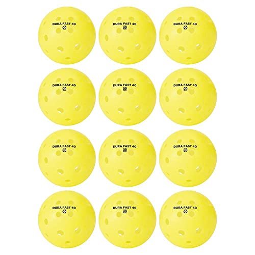 Dura Fast 40 Pickleballs | Outdoor Pickleball Balls |...