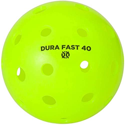 Dura Fast 40 Pickleballs | Outdoor Pickleball Balls Neon...