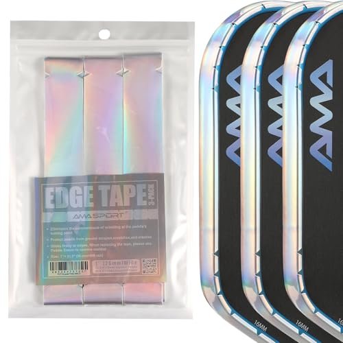 AMA Sport LaserEdge Pickleball Paddle Edge Protection Tape...