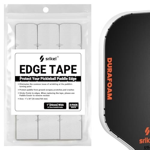Srikel Pickleball Edge Guard Tape – Pickleball Paddle Edge...