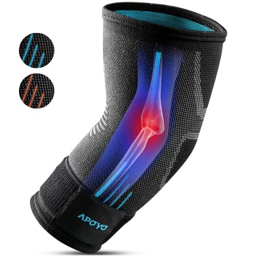 APOYO Elbow Brace for Tendonitis and Tennis Elbow,...