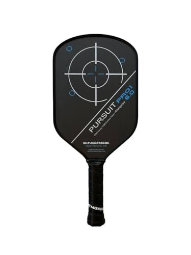 Engage Pursuit Pro1 6.0 Elongated Carbon Fiber Pickleball...