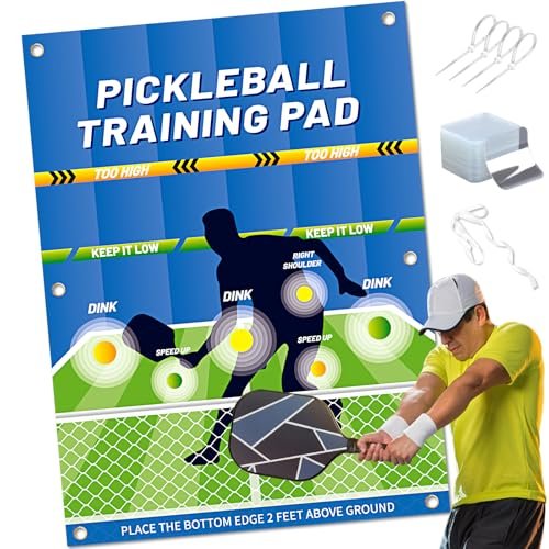 Dink Master Pickleball Practice Pad - Reusable Training Pad...