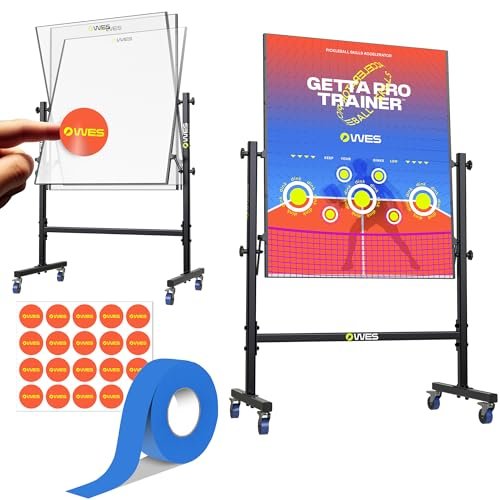 WES Getta Pro Trainer, Double-Sided Pickleball Rebounder...