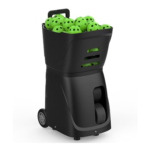 Portable Pickleball Ball Machine - Automatic Launcher with...