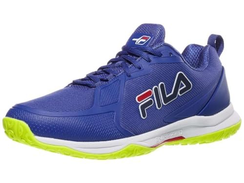 Fila Men's Volley Burst Shoes, Mazarine Blue/Safety...