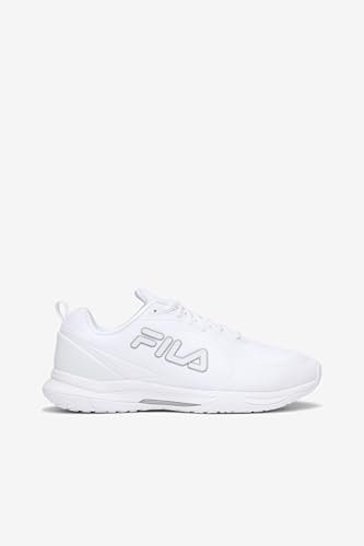 Fila Women's Volley Burst Shoes, White/White/Metallic...