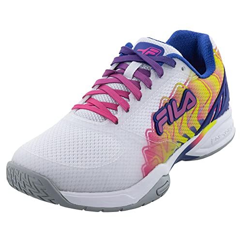 Fila Womens Volley Zone Pbf, Color: Wht/Kopk/Mblu, Size: 9...