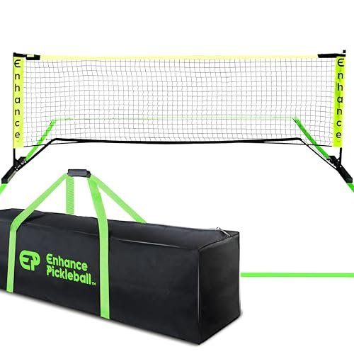 Enhance Pickleball Mini Court - Pickleball Net and Lines...