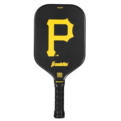 Franklin Sports MLB Pittsburgh Pirates Pickleball Paddle -...