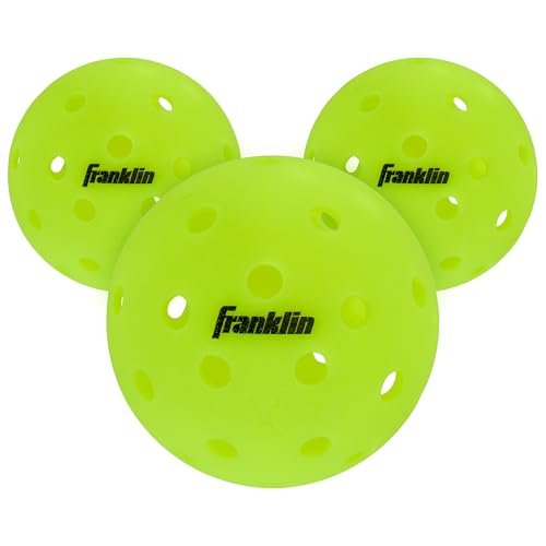 Franklin Sports Max Grit Textured Pickleballs - Indoor +...