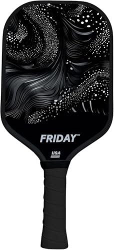 Lightweight Friday Pickleball Paddle, 14mm Thickness, USA...