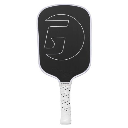 GAMMA Obsidian 10 Carbon Fiber Pickleball Paddle with 10mm...