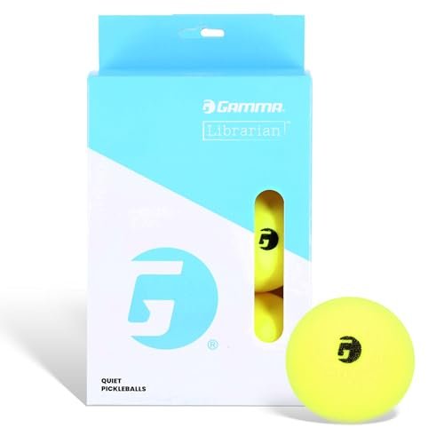 GAMMA Librarian Foam Pickleball Balls, Foam Balls for...