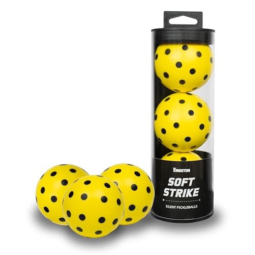 Kingston Gear Soft Strike Silent Pickleballs – The Ultimate...