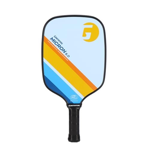 GAMMA Sports Micron 5.0 Pickleball Paddle, Quantum Series...