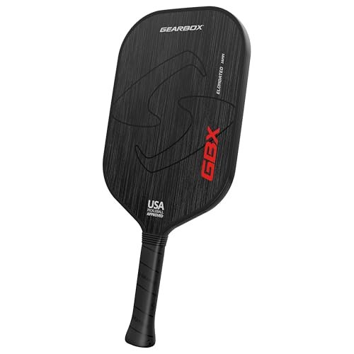 Gearbox GBX 8.0 oz Elongated Pickleball Paddle – Premium...