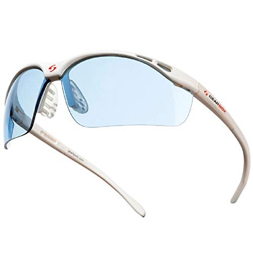 Gearbox Slim Vision Eyewear Protection with Hard Case Blue...