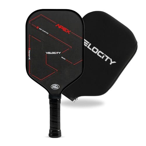 Velocity Pickleball Paddle, T700 Carbon Fiber Pickleball...