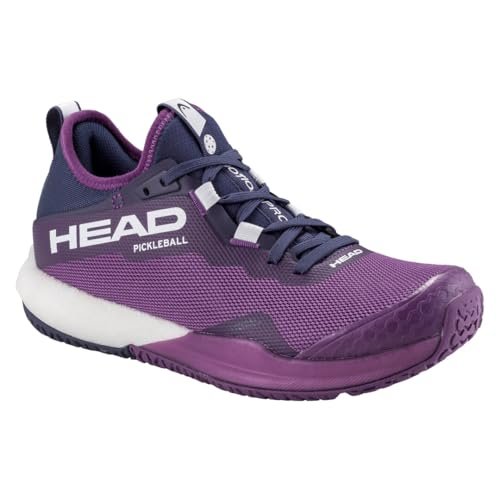 HEAD Motion Pro Women's Pickleball Shoes, Plum/White, 8.0