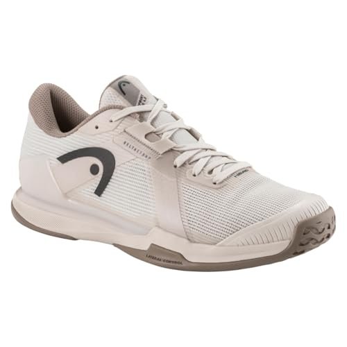 HEAD Men's Sprint Pro 4.0 Tennis Shoe,Willow Grey/Mocha, 10