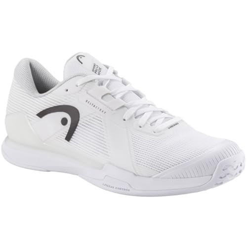 HEAD Sprint Pro 4.0 Men's Wide Tennis Shoes, White/Black,...