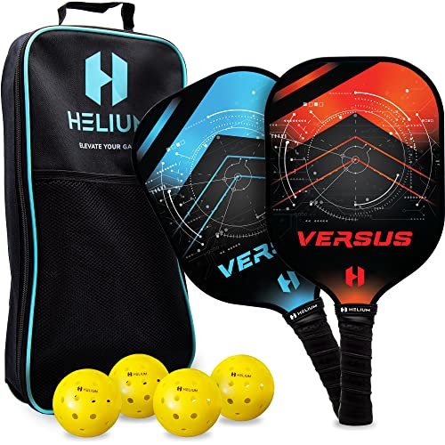 Helium Versus Pickleball Paddle Set of 2 - USAPA...