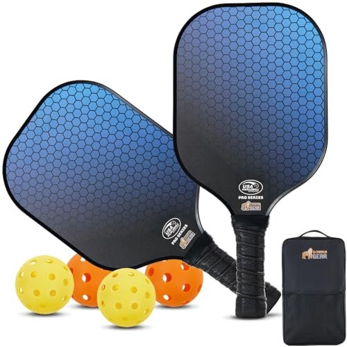 Gorilla Gear USAPA Approved Pickleball Starter Set,...