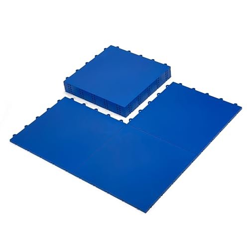 InOut Flooring 8 Blue Tiles - High Durability Colored...