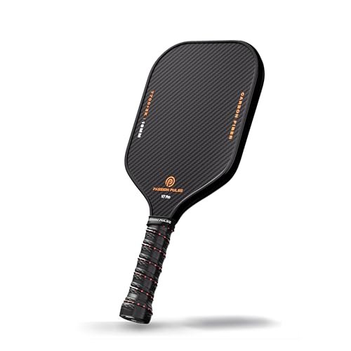 V7 Pro Pickleball Paddle – 3K Raw Carbon Fiber, 16mm...