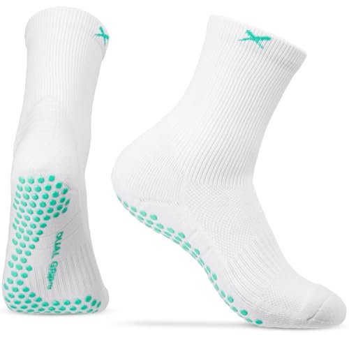 Lux DualGrip™ Pickleball Grip Socks - Cushioned Crew...