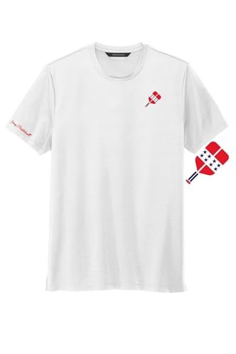 Johnny Pickleball Performance Stretch 5.0 Crew Neck Tshirt...