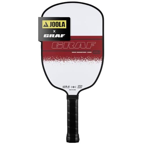 JOOLA GRAF CHAMPION 12mm Pickleball Paddle - Sandblasted...
