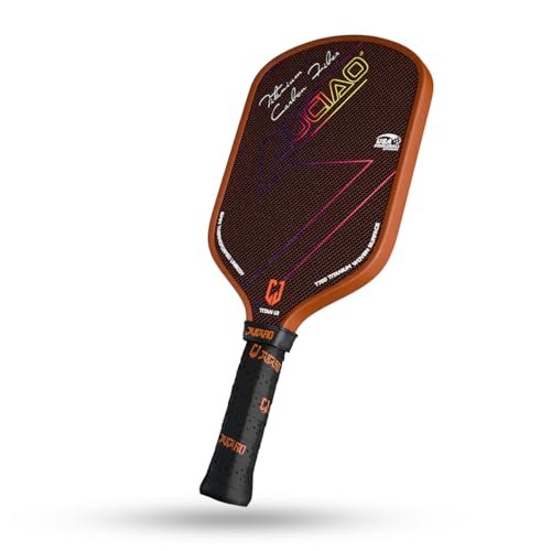 JUCIAO Pickleball Paddles,T700 Carbon Fiber Surface Pickle...