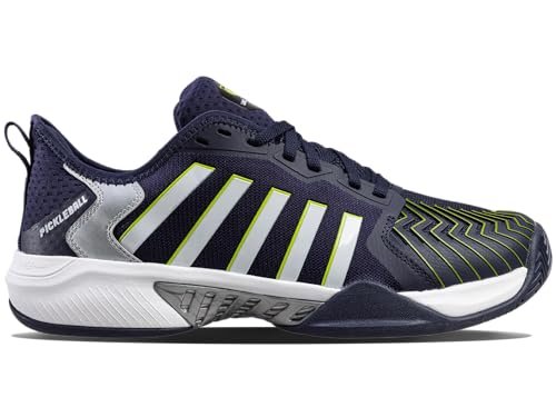 K-Swiss Men's Pickleball Supreme Shoe, Peacoat/White/Lime...