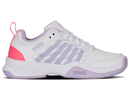 K-Swiss Women's Court Express 2 Tennis Shoe, White/Orchid...