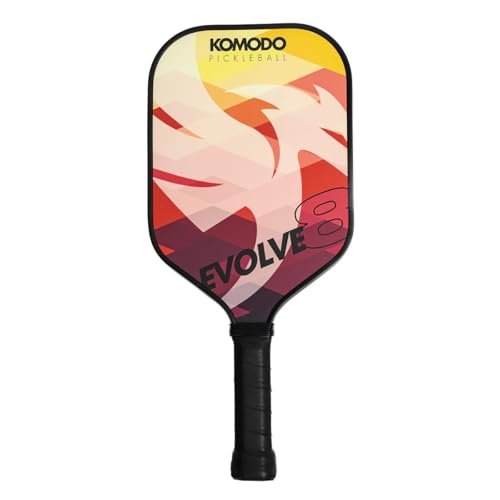 KOMODO Evolve 8 CF Pickleball Paddle | T700 Carbon Fiber...