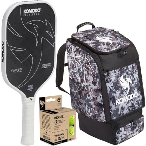 Komodo Tanto 14mm Pro Series Pickleball Paddle – Optional...