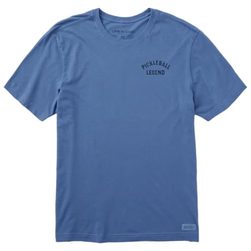 Life is Good. Men's Athletic Pickleball SS Crusher-LITE...